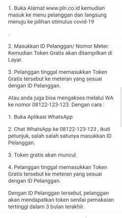 Cara Memperoleh Kompensasi Token Listrik Gratis